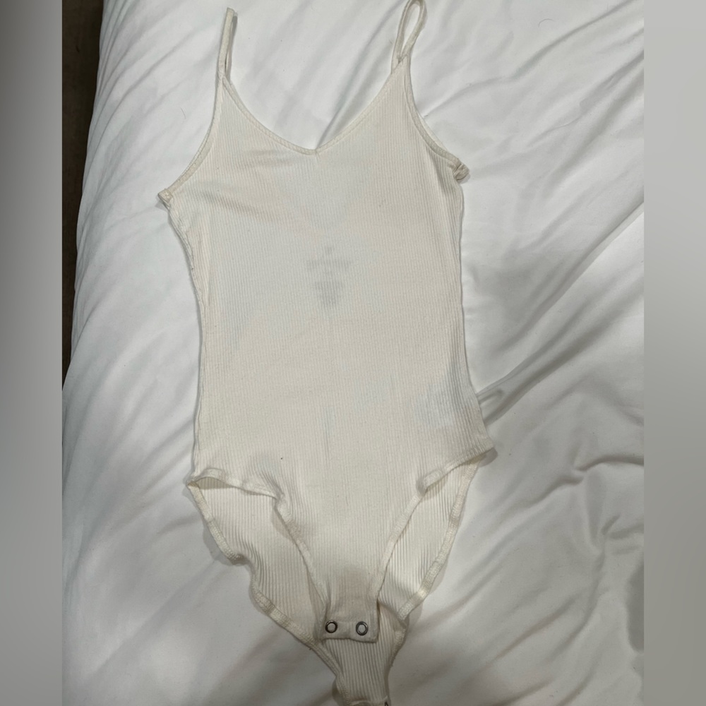 White bodysuit from Forever 21